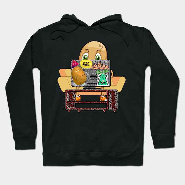 Couch potato Hoodie by Yugster